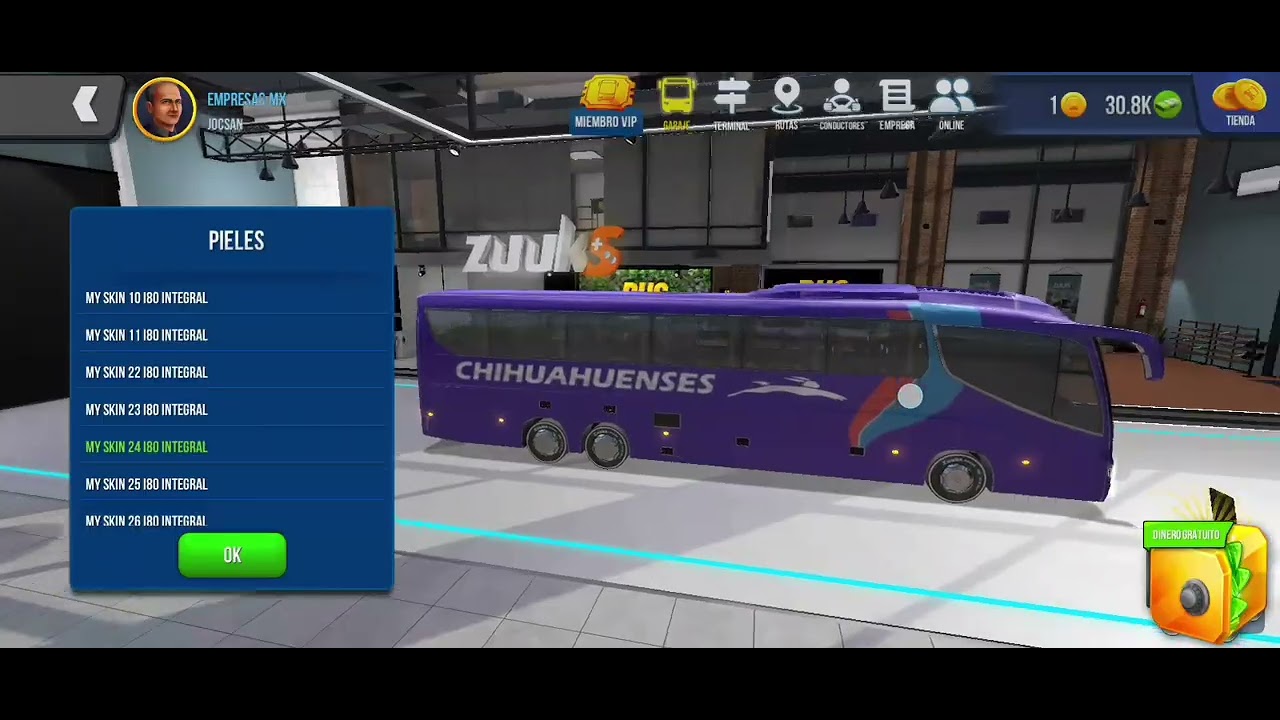 Skin para irizar i8 en bus simulador últimat 