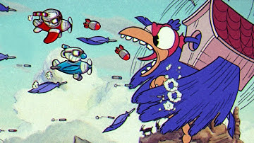 Cuphead - Wally Warbles in "Aviary Action" - Co-op