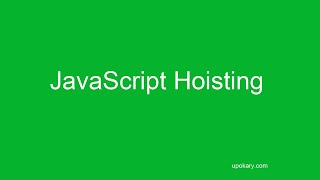 What is JavaScript hoisting