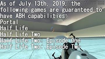 Accelerated Back Hopping Tutorial [Portal]