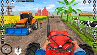 Modern Tractor Farming Driving Simulator 3D | Big Tractor Driving Simulator - Android GamePlay