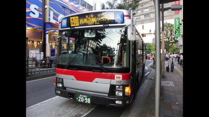 東急バス 水素バス 車内展望 東98系統 等々力操車所行 東京駅 愛宕山下 Toyota燃料電池バス Sora 車両価格1億円 Youtube