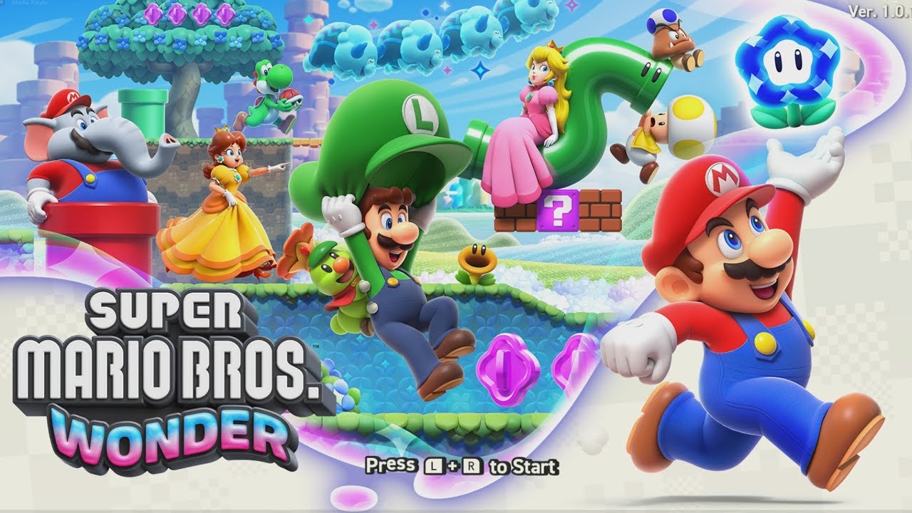 Super Mario Bros. Wonder - Welcome to the Flower Kingdom, Piranha Plants on Parade - Part 1