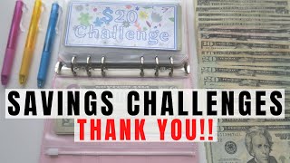 CASH STUFFING SAVINGS CHALLENGES | $249 TO SAVINGS | DECEMBER CASH STUFFING