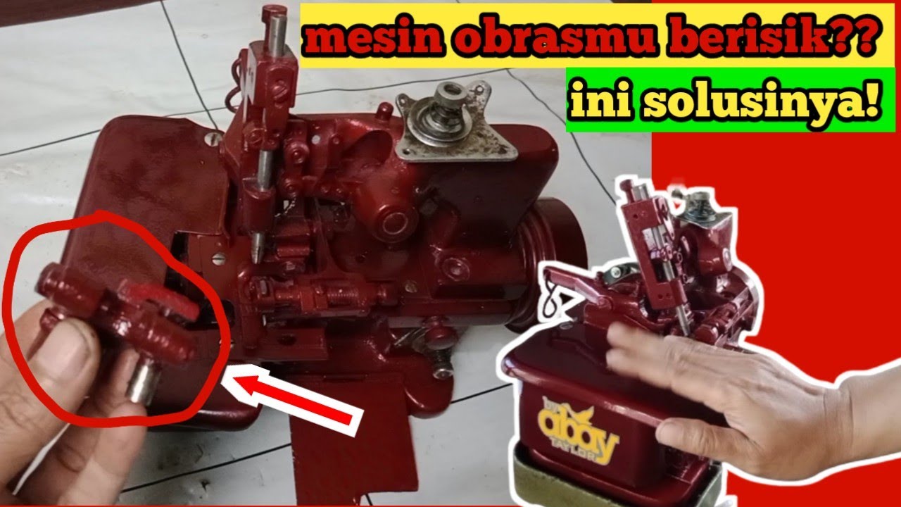 SUARA MESIN OBRAS BERISIK | CARA MENGATASI MESIN OBRAS SUARANYA BERISIK | SOLUSI SUARA MESIN OBRAS