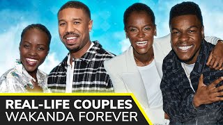 BLACK PANTHER: WAKANDA FOREVER Cast Real-Life Couples & Age ❤️ Letitia Wright, Lupita Nyong'o & more Content