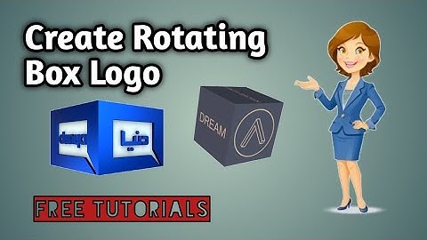 How to create rotating logo in videos | Video Logo Art | Kine Master Tutorials