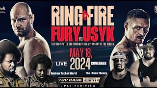 Tyson Fury VS Oleksandr Usyk - LIVE COVERAGE