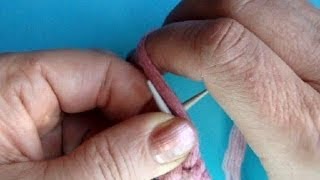 Урок 41 Изнаночная петля Нестандартный английский метод Вязания спицами Knitting basics Урок 41 Изнаночная петля Нестандартный английский метод Вязания спицами Knitting basics