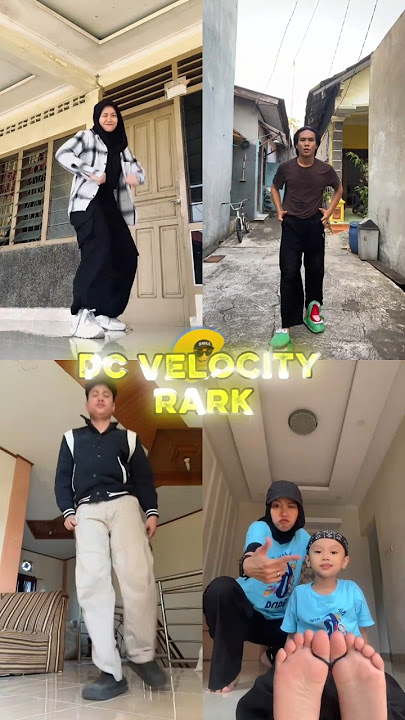 DC VELOCITY Rindu aku Rindu kamu Tiktok #dancetiktok