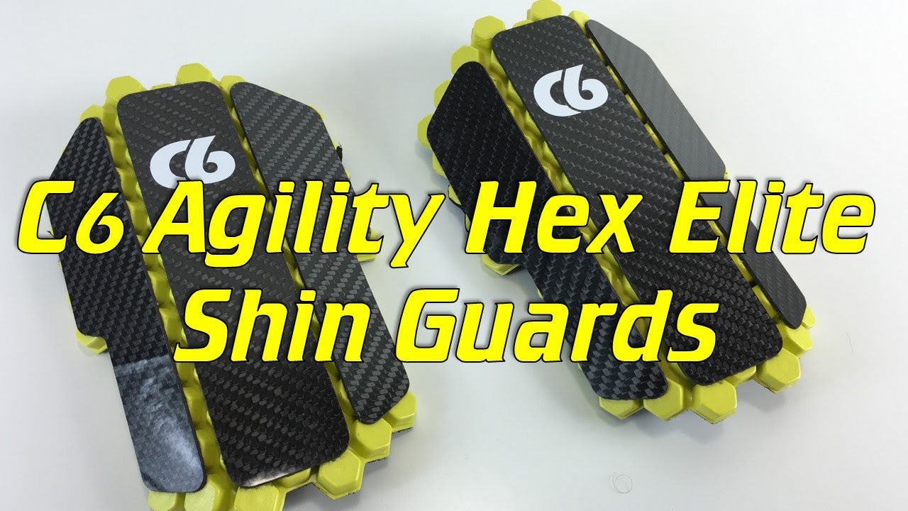 C6 Agility Hex Elite Carbon Shin Guards - Review 