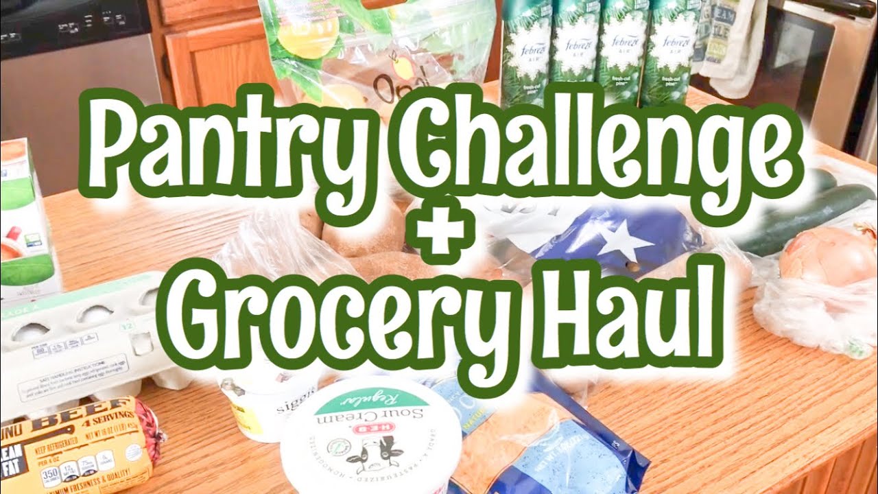 PANTRY CHALLENGE WEEK 2 + GROCERY HAUL | JANUARY 2020 - YouTube