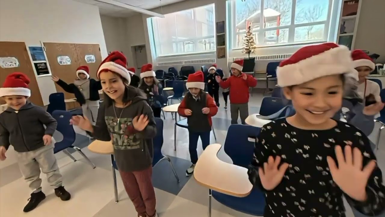 The 2025 Ross Street School Holiday Video Card