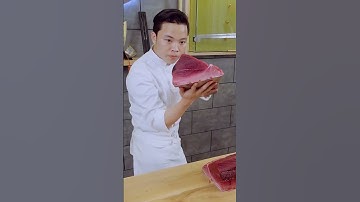 Phi lê cá ngừ khổng lồ (phần 2) #shorts