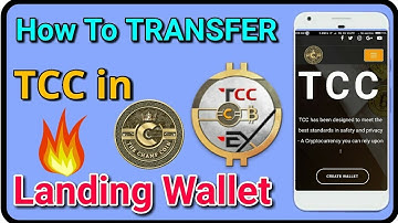 How to Send TCC in Landing wallet || TCC कैसे transfer करे || By TechnoAmaan