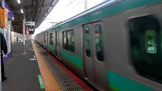 常磐線E231系マト135編成回送天王台駅通過 JR Eastern Japan