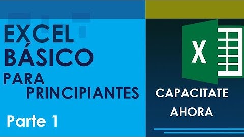 Excel Básico curso completo (parte 1)