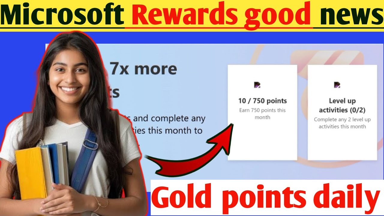 Updated Points Bonus Back 🤑 Microsoft Rewards New Update 2025 | Microsoft rewards ...