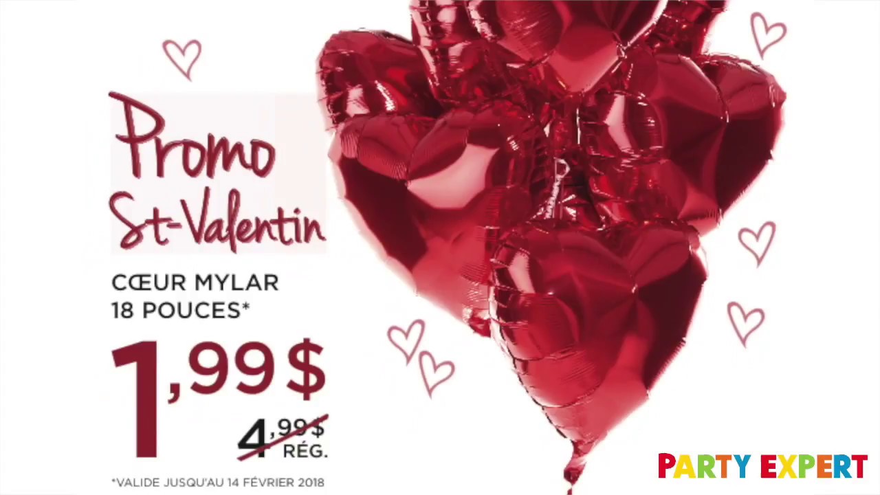 Promotion St-Valentin 2018