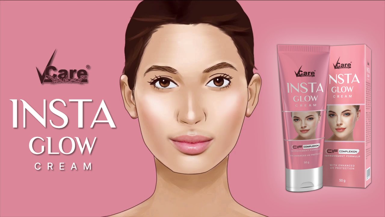 VCare Insta Glow Cream | Triple Sunscreen Protection