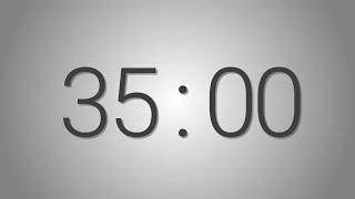 35 Minutes countdown Timer - Beep at the end | Simple Timer (thirty-five min)