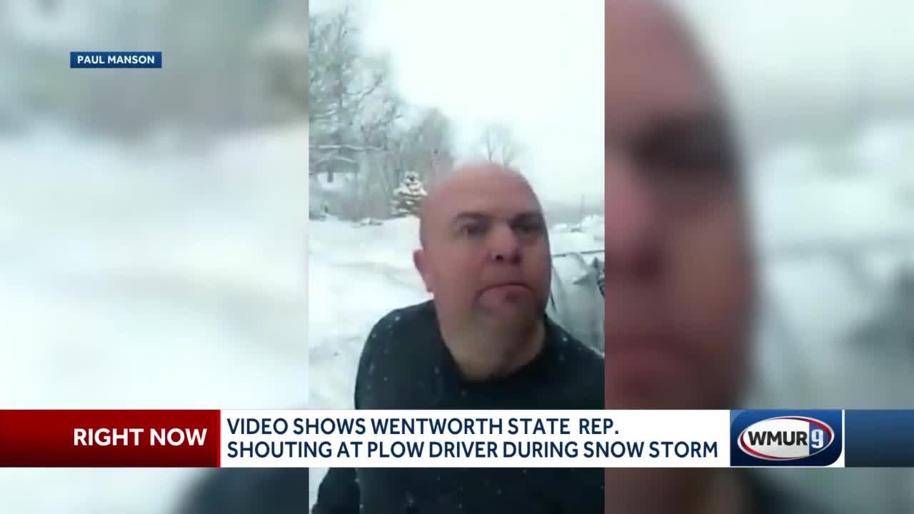Video shows Wentworth state representative shouting at plow driver ...