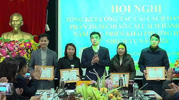 TỔNG KẾT CÔNG TÁC CẢI CÁCH HÀNH CHÍNH  NĂM 2023 VÀ TRIỂN KHAI NHIỆM VỤ NĂM 2024