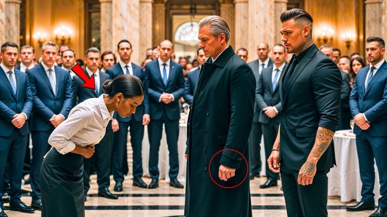 Garçonete negra saudou o pai do chefe da máfia; dialeto secreto parou todos no salão em silêncio!