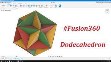Fusion 360 | Dodecahedron 🤔 |  Autodesk