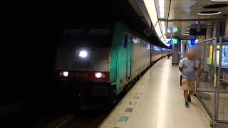 Nmbs Traxx  Beneluxtrein Vertrekt Uit Schiphol Airport