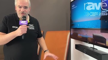 ISE 2023: EPOS Adds EXPAND Meeting Room Control Panel, Vision 5 Video Bar, Vision 1M USB Camera