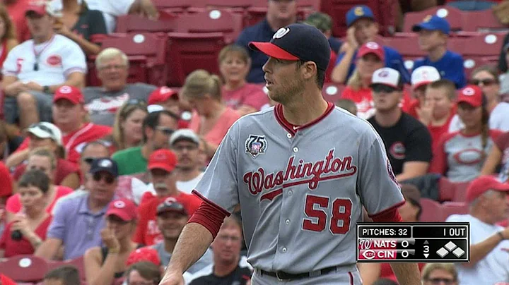 WSH@CIN: Fister fans five over seven shutout frames