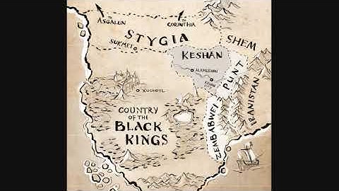 The Hyborian Age - an essay by Robert E.  Howard on the Conan the Barbarian setting