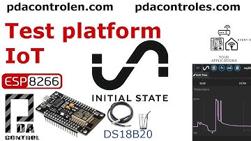 Tutorial Platform IoT Initialstate & ESP8266 : PDAControl