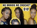 No Braids, No Crochet, No Tension Faux Locs + Crochet Rubber Band Method Option #SaveandSlay