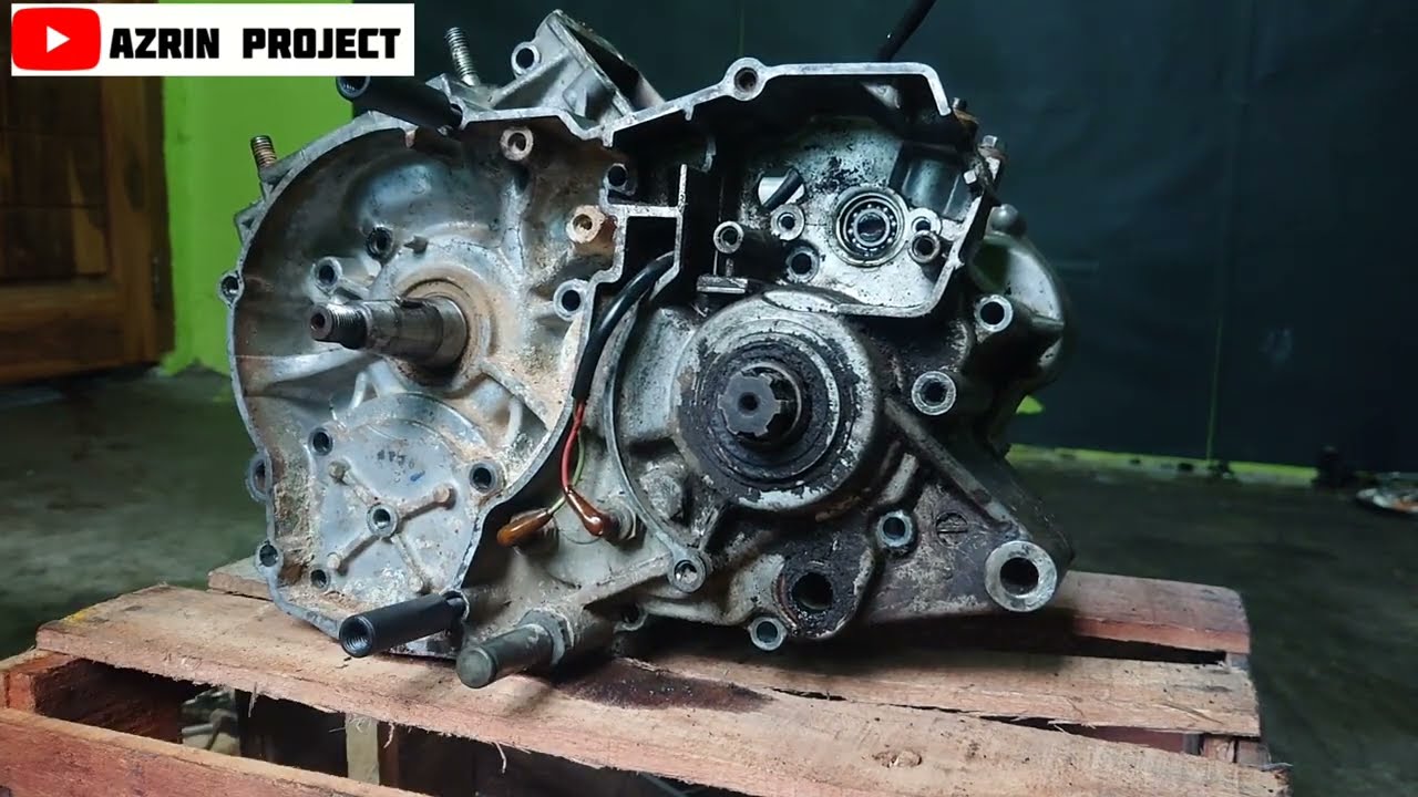 Bongkar Mesin Ninja R Mangkrak 2 Tahun