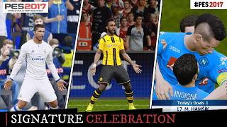 Most Iconic Celebrations In Pes 2017  The Ultimate Nostalgia
