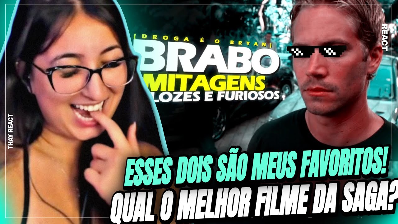 THAY REACT: AS INCRÍVEIS MITAGENS EM VELOZES E FURIOSOS (Melhores Momentos) - NoirZ