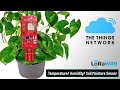 Smart Soil Moisture &amp; Air Temperature/Humidity Monitoring with LoRaWAN on TTN Server