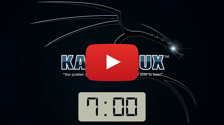 Kali Linux Fixing Date and Time