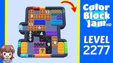 Color Block Jam Level 1369 (2277) Solution Walkthrough