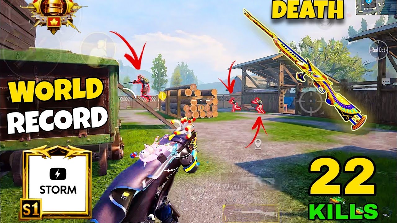 OMG!!😱22 Kills No Death in TDM with Only M24🔥 PUBG Mobile ⚡️ - YouTube