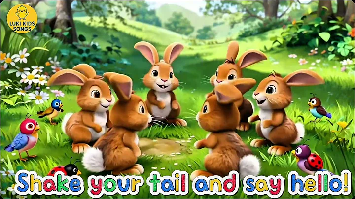 Little Bunny | Cute Rabbit Song for Kids | Fun Dance & Learning Song
