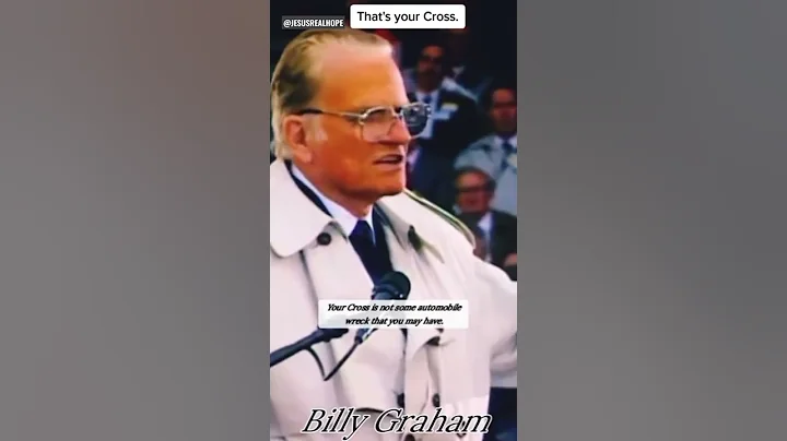 We must bare the Cross #billygraham #followjesus #bornagain #gospel #cross #christianshorts #jesus