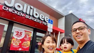 FIRST TIME IN JOLLIBEE | BUHAY SA CANADA | Moises and Chelly Vlogs