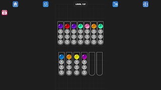 Ball Sort Puzzle - Color Game Level 137 Solution (Android)