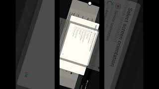 Control screen orientation app #useful app #animation #control screen orientation #screen rotator