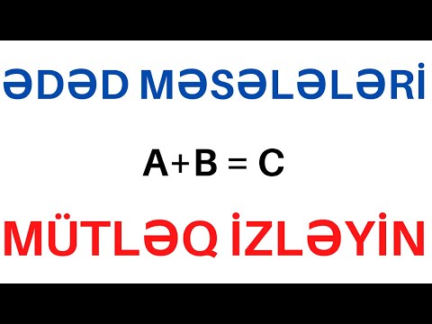 ƏDƏD MƏSƏLƏLƏRİ | SERTİFİKASİYA,MİQ | AĞABƏYLİ İSAMƏDDİN