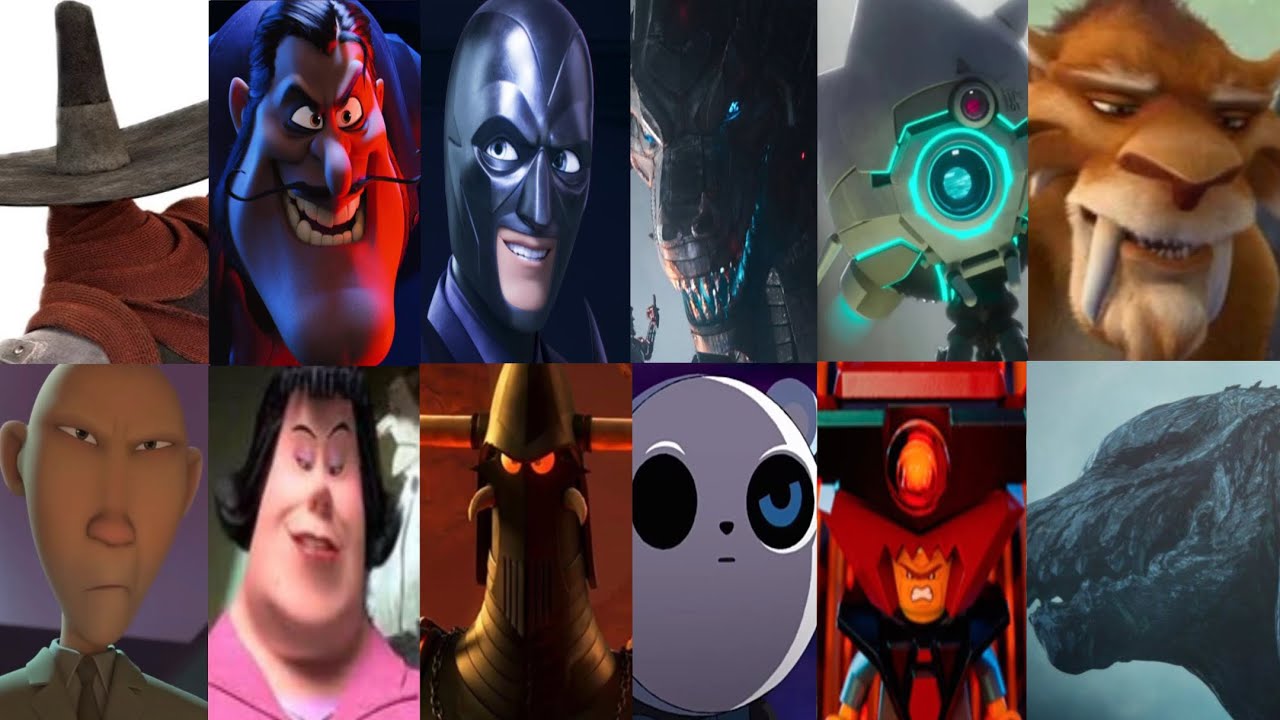 Defeats of my Favorite Animated Movie villains Part X (Birthday Special)
