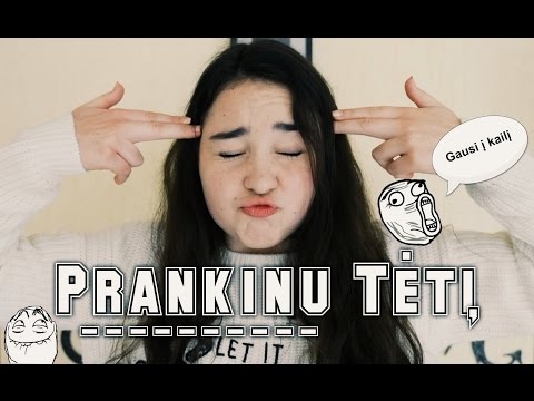 PRANK | Skambutis